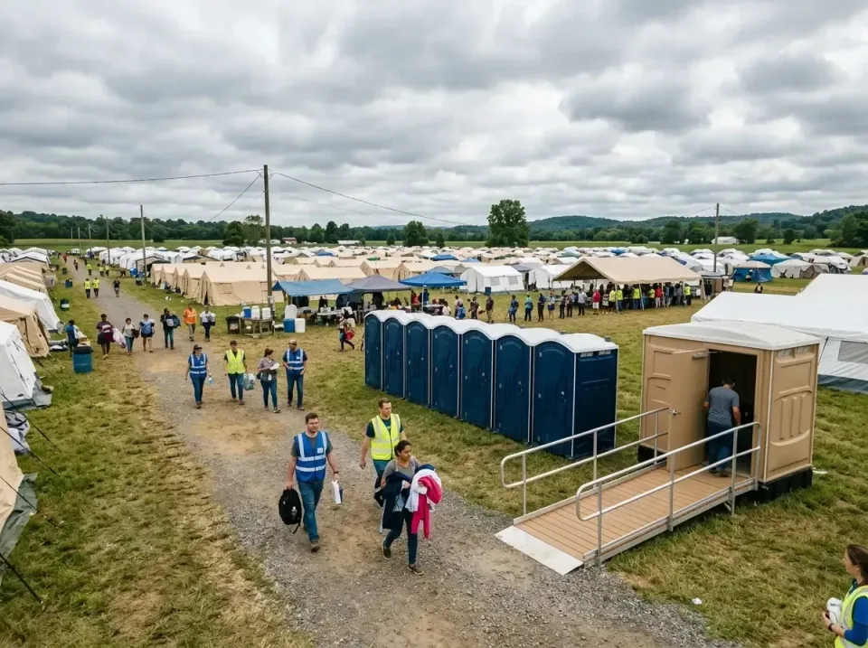 disaster-relief-camp-restrooms-010 — frequently asked questions, Dumpster & Portable Bathrooms Rental in Morrilton, AR